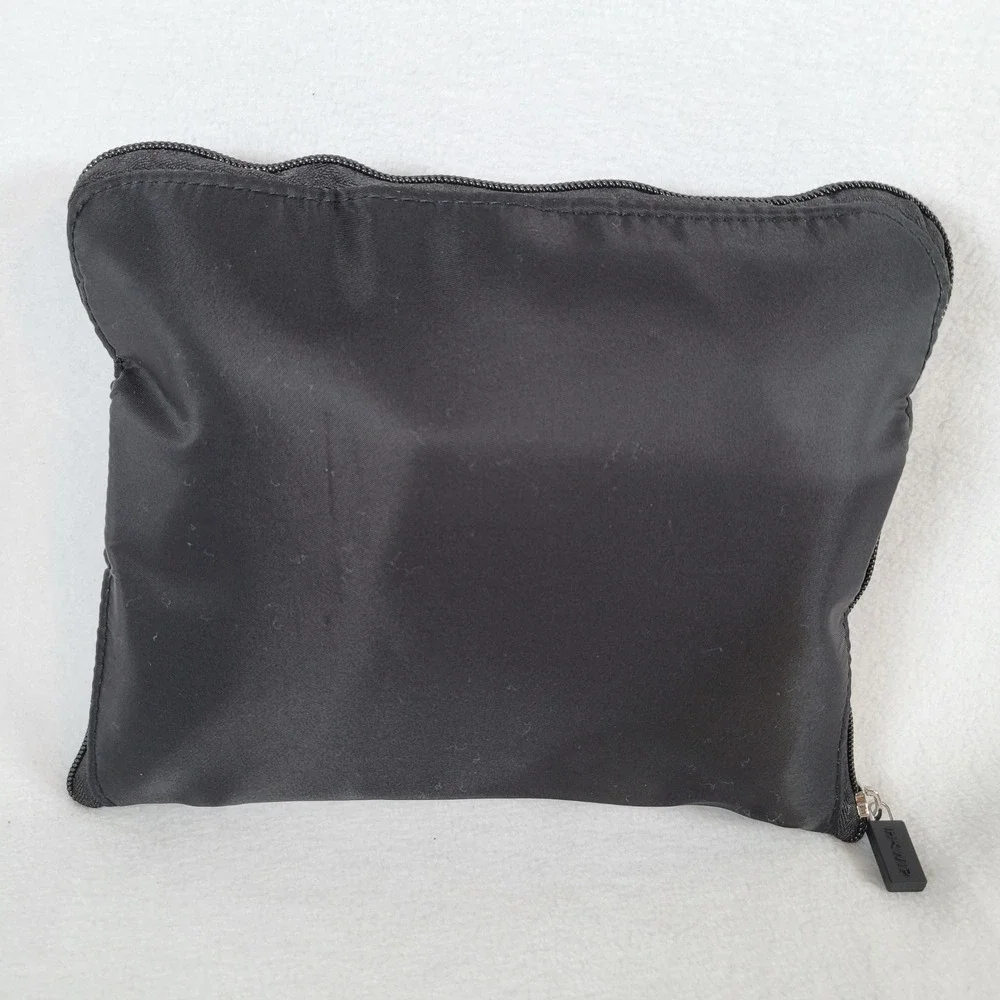 IHKWIP Unisex Packable Duffel Bag Cosmetic Case Toiletry Bag Black Travel Gym